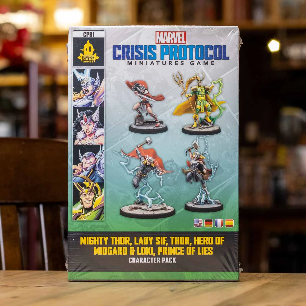 Marvel: Crisis Protocol - Mighty Thor, Lady Sif, Thor, Hero of Midgard & Loki, Prince of Lies