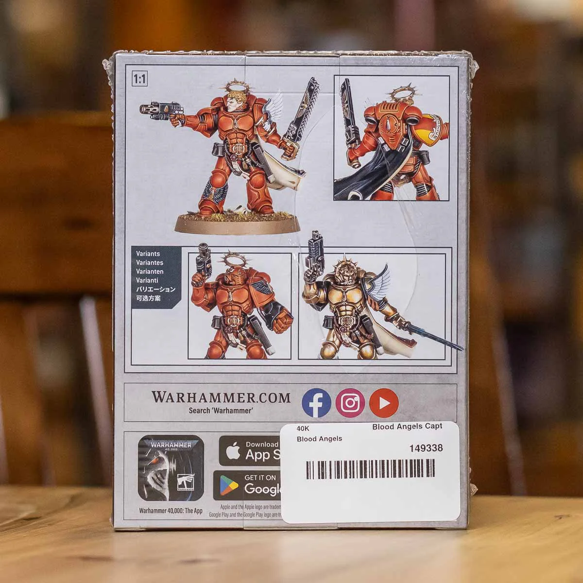 Warhammer 40K - Blood Angels Captain - Image 2