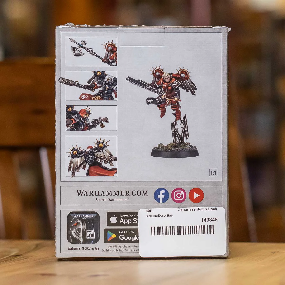 Warhammer 40K - Canoness with Jump Pack - Image 2