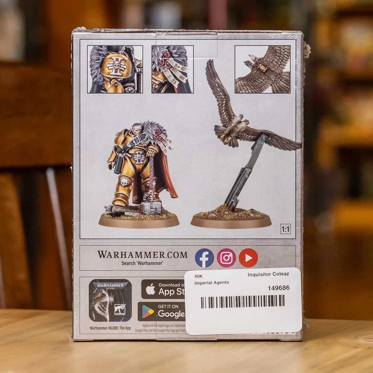 Warhammer 40K - Inquisitor Coteaz - Image 2