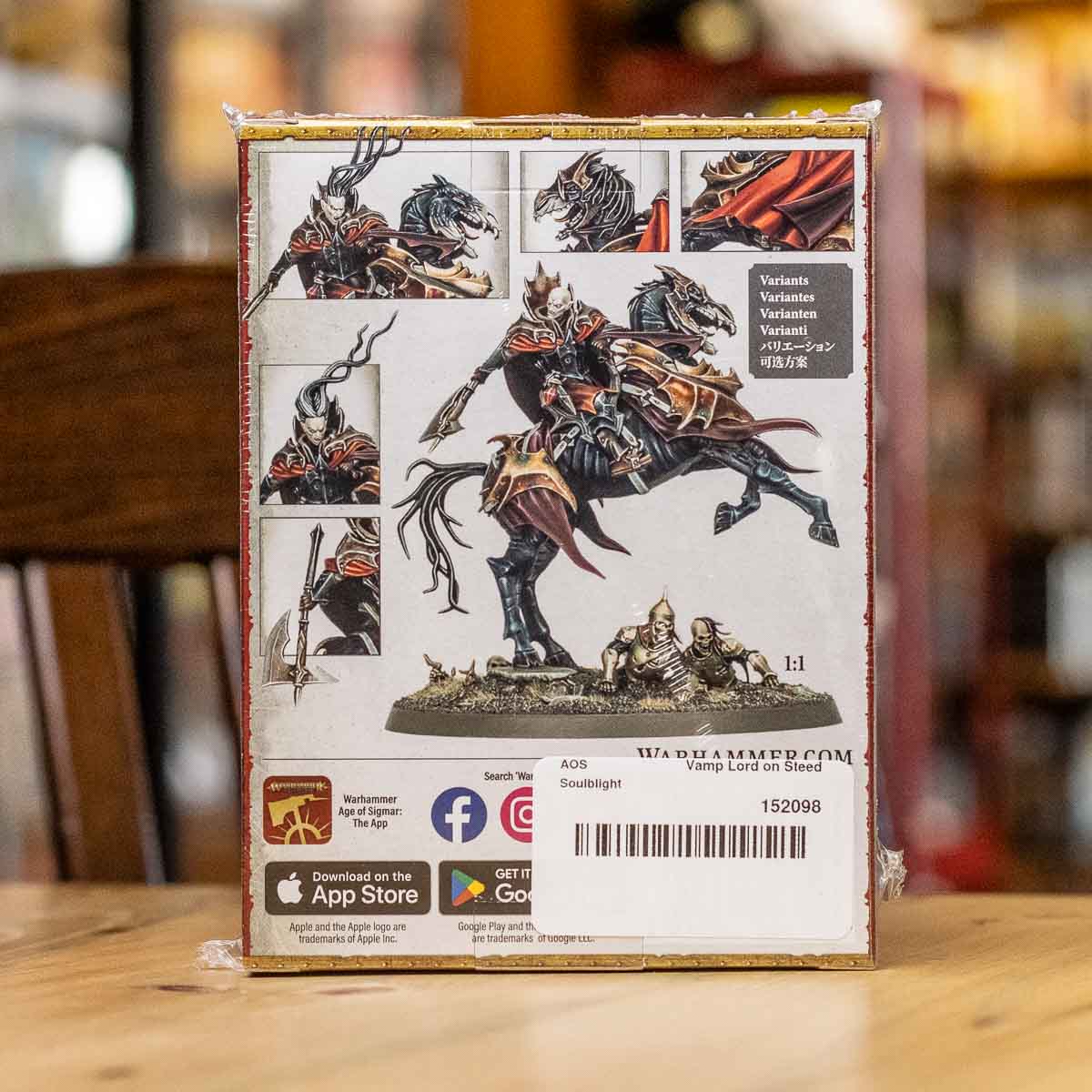 Warhammer AoS - Vampire Lord on Nightmare Steed - Image 2
